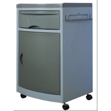 CE Qualification ABS Hospital Cabinets gray color with castors